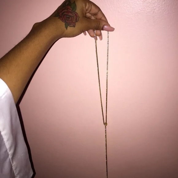 Rhinestone Chain Bling Choker Necklace - Picture 5 of 6